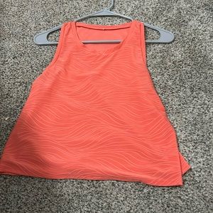 Orange, tank top, medium